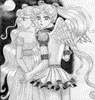 Eternal Sailormoon and Princess Serenity